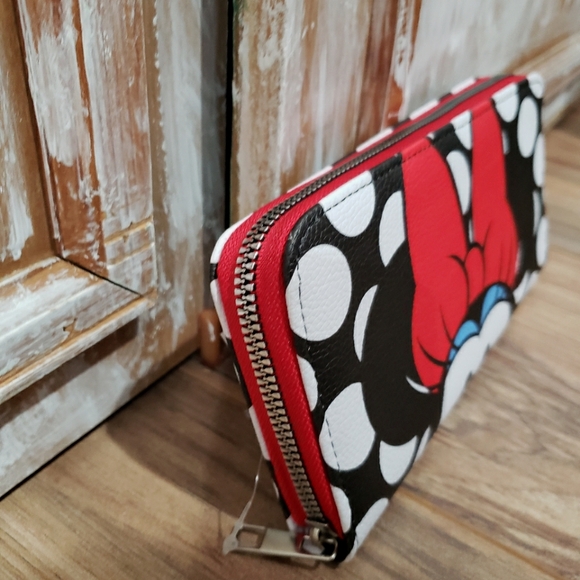 NWT Disney Minnie Mouse Long Wallet - Picture 3 of 7